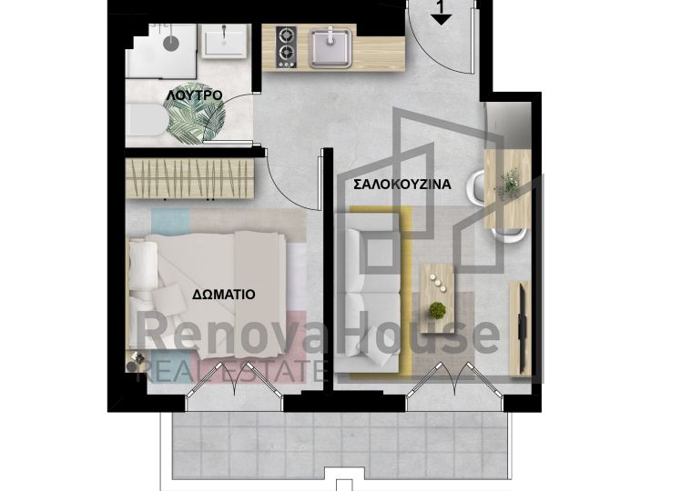 Επενδυτικό Ακίνητο Υπό Ανακαίνιση-Κωδικός Ακινήτου 1176